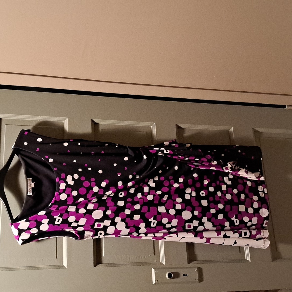 Rouched shift dress